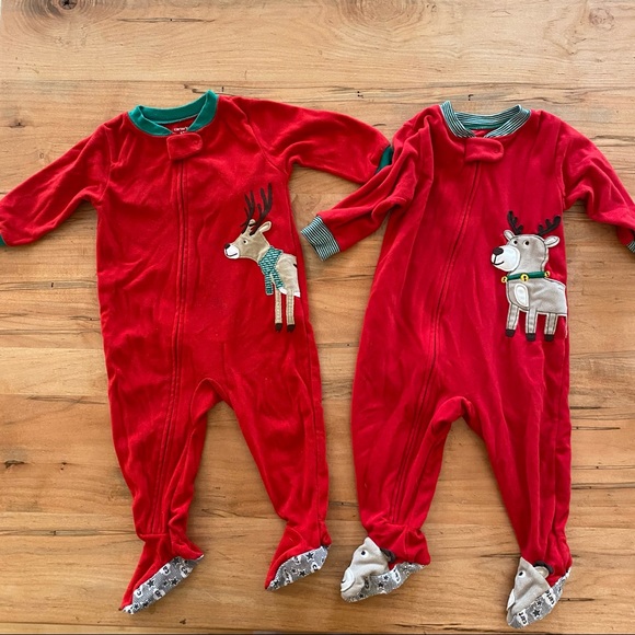 Carter's Other - Two Carter’s Holiday/Winter Sleepers